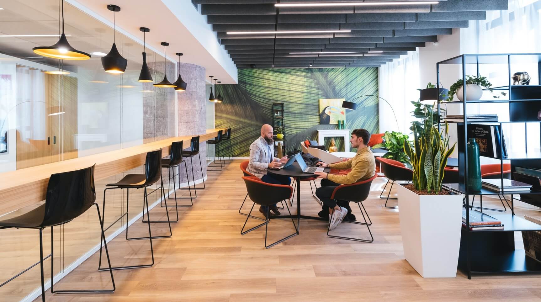 Espace de travail créatif